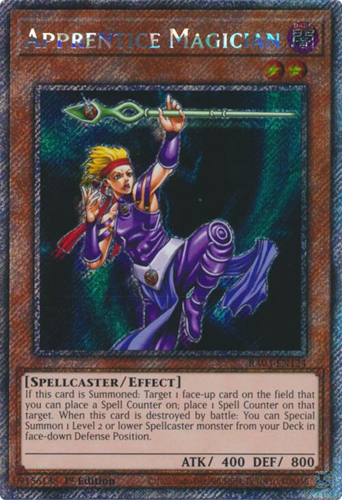 Apprentice Magician (Platinum Secret Rare) [RA03-EN124] Platinum Secret Rare | The CG Realm