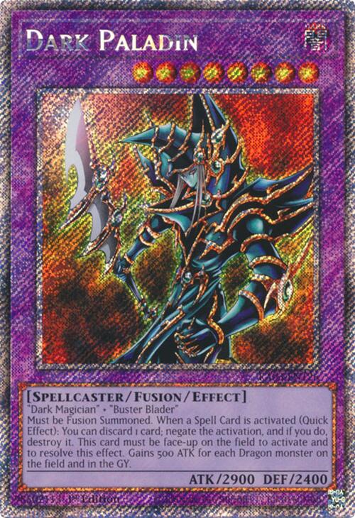 Dark Paladin (Platinum Secret Rare) [RA03-EN126] Platinum Secret Rare | The CG Realm