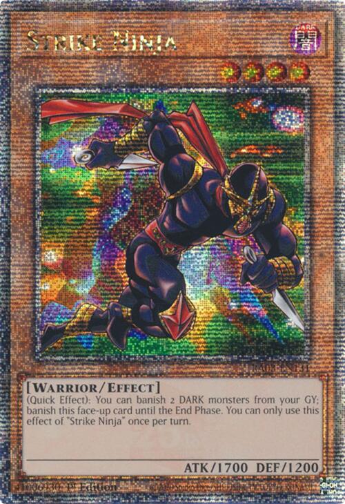 Strike Ninja (Quarter Century Secret Rare) [RA03-EN131] Quarter Century Secret Rare | The CG Realm