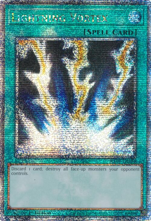 Lightning Vortex (Quarter Century Secret Rare) [RA03-EN148] Quarter Century Secret Rare | The CG Realm