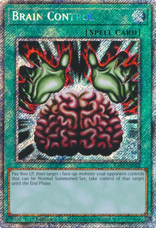 Brain Control (Platinum Secret Rare) [RA03-EN154] Platinum Secret Rare | The CG Realm