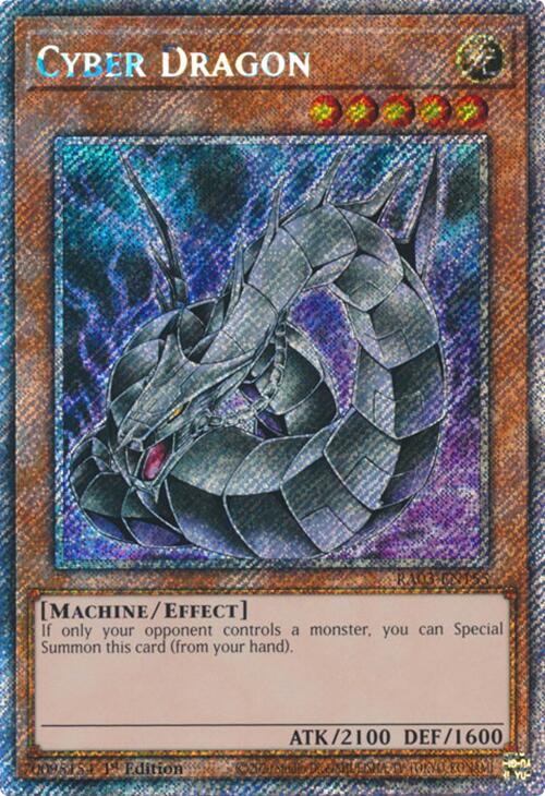 Cyber Dragon (Platinum Secret Rare) [RA03-EN155] Platinum Secret Rare | The CG Realm