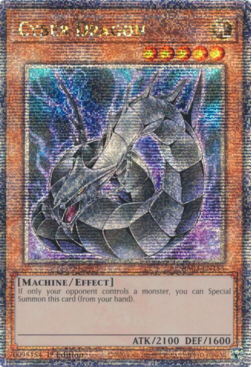 Cyber Dragon (Quarter Century Secret Rare) [RA03-EN155] Quarter Century Secret Rare | The CG Realm