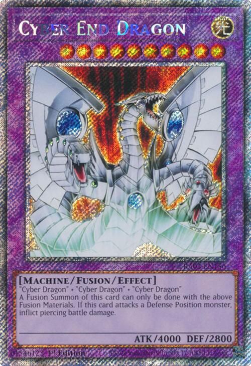 Cyber End Dragon (Platinum Secret Rare) [RA03-EN156] Platinum Secret Rare | The CG Realm