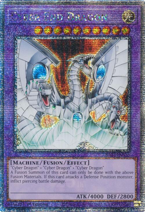 Cyber End Dragon (Quarter Century Secret Rare) [RA03-EN156] Quarter Century Secret Rare | The CG Realm