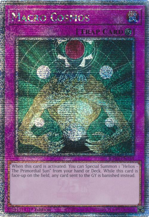 Macro Cosmos (Quarter Century Secret Rare) [RA03-EN164] Quarter Century Secret Rare | The CG Realm