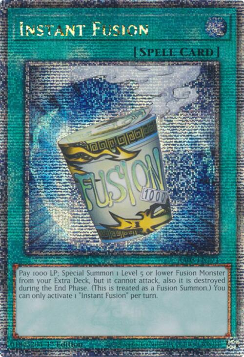 Instant Fusion (Quarter Century Secret Rare) [RA03-EN171] Quarter Century Secret Rare | The CG Realm