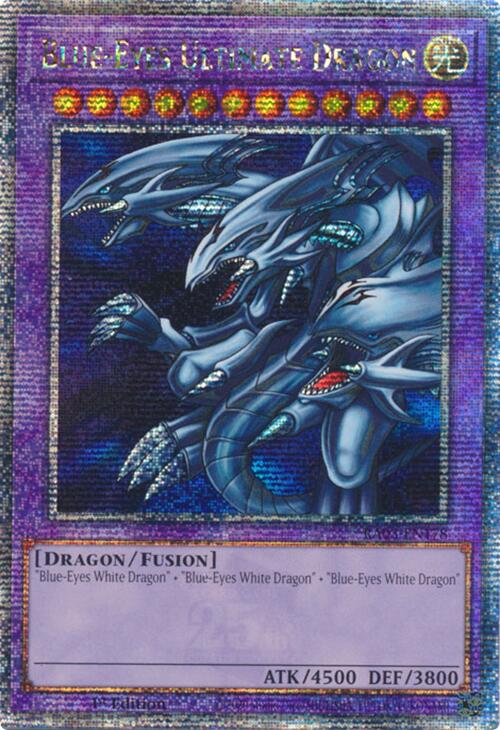 Blue-Eyes Ultimate Dragon (Quarter Century Secret Rare) [RA03-EN178] Quarter Century Secret Rare | The CG Realm