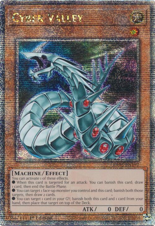 Cyber Valley (Quarter Century Secret Rare) [RA03-EN192] Quarter Century Secret Rare | The CG Realm