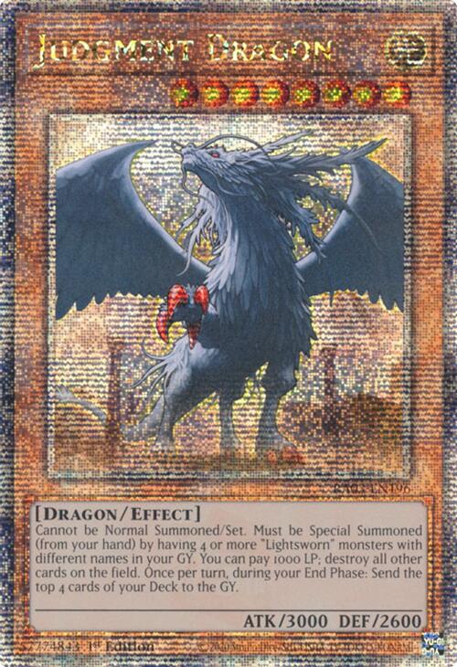 Judgment Dragon (Quarter Century Secret Rare) [RA03-EN196] Quarter Century Secret Rare | The CG Realm