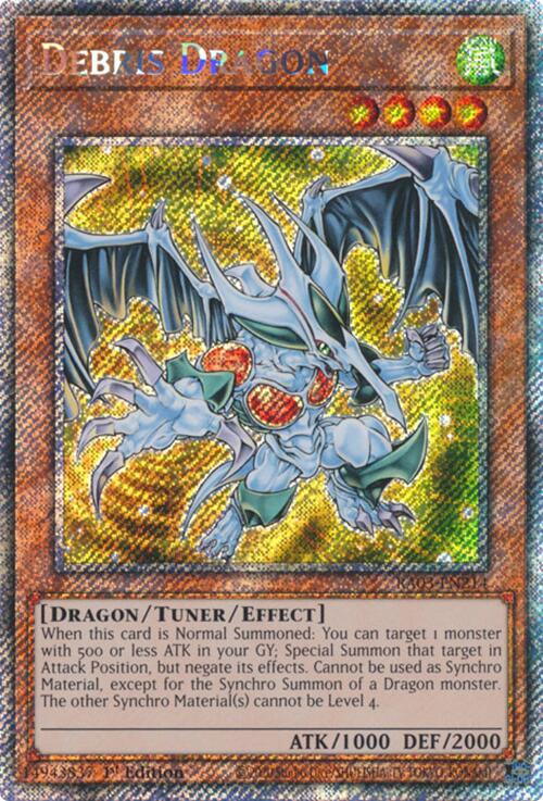 Debris Dragon (Platinum Secret Rare) [RA03-EN214] Platinum Secret Rare | The CG Realm