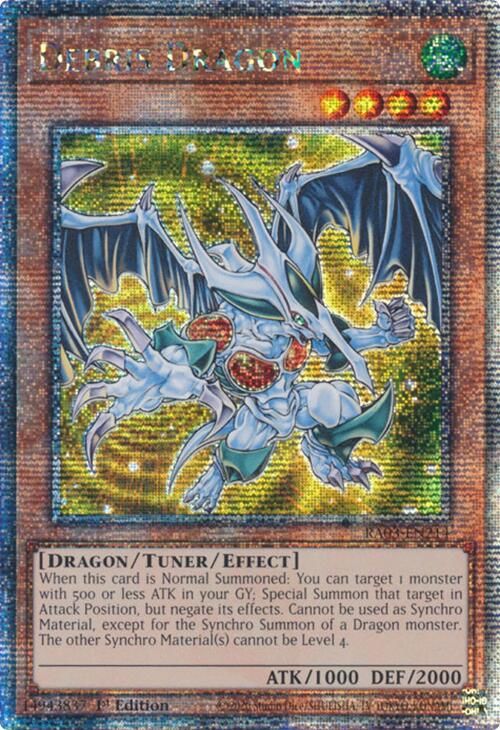 Debris Dragon (Quarter Century Secret Rare) [RA03-EN214] Quarter Century Secret Rare | The CG Realm