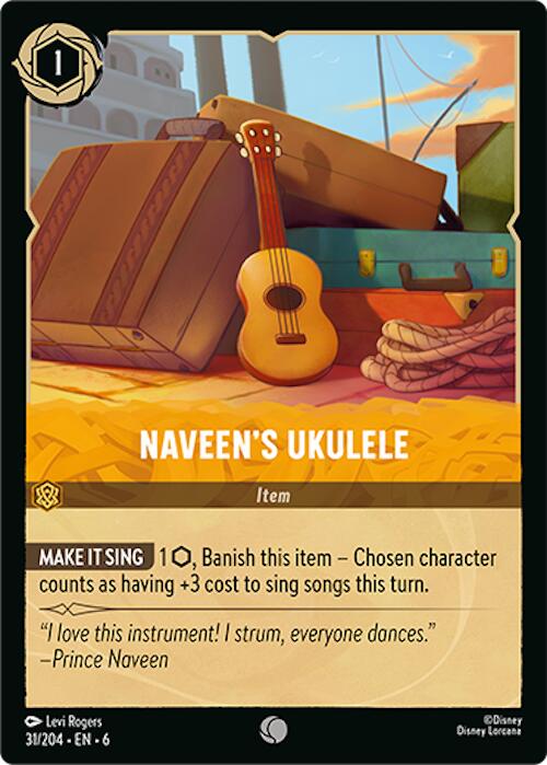 Naveen's Ukulele (31/204) [Azurite Sea] | The CG Realm