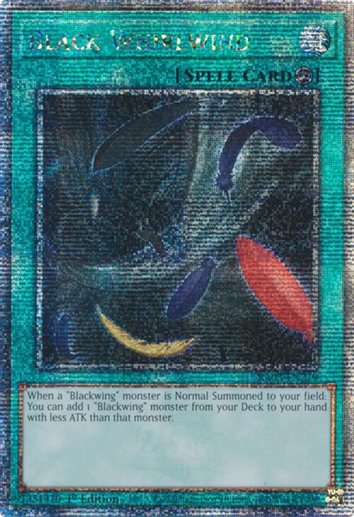 Black Whirlwind (Quarter Century Secret Rare) [RA03-EN219] Quarter Century Secret Rare | The CG Realm