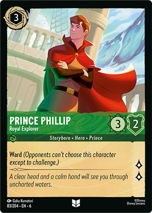 Prince Phillip - Royal Explorer (83/204) [Azurite Sea] | The CG Realm