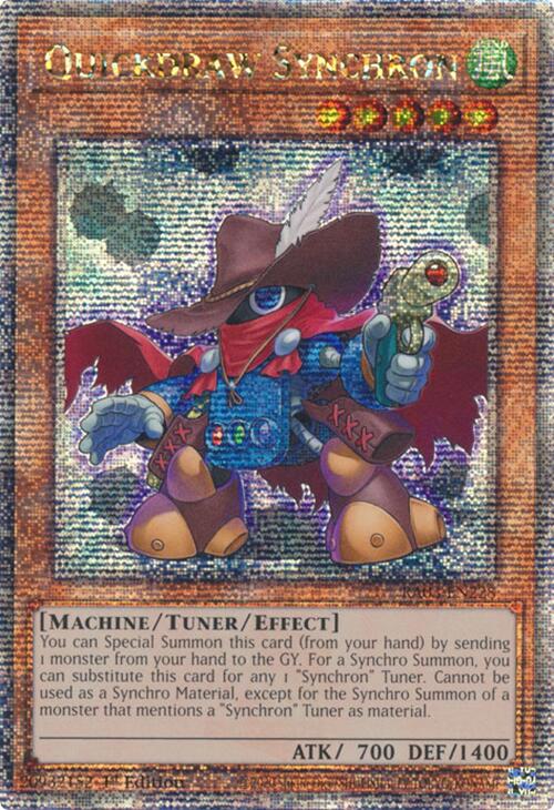 Quickdraw Synchron (Quarter Century Secret Rare) [RA03-EN228] Quarter Century Secret Rare | The CG Realm