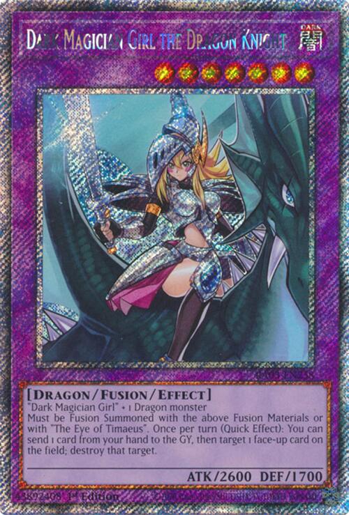 Dark Magician Girl the Dragon Knight (Platinum Secret Rare) [RA03-EN258] Platinum Secret Rare | The CG Realm