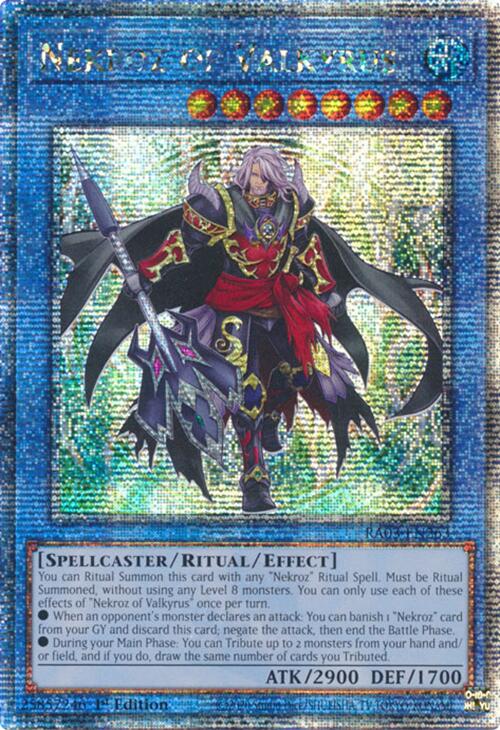 Nekroz of Valkyrus (Quarter Century Secret Rare) [RA03-EN263] Quarter Century Secret Rare | The CG Realm