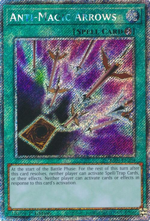 Anti-Magic Arrows (Platinum Secret Rare) [RA03-EN264] Platinum Secret Rare | The CG Realm