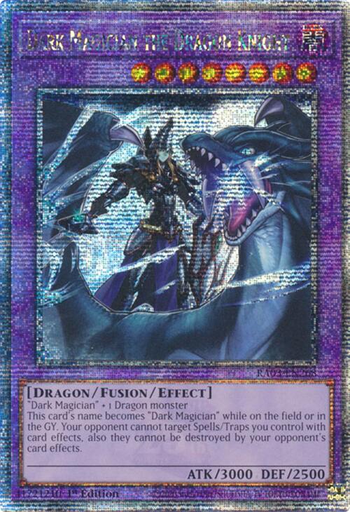 Dark Magician the Dragon Knight (Quarter Century Secret Rare) [RA03-EN268] Quarter Century Secret Rare | The CG Realm