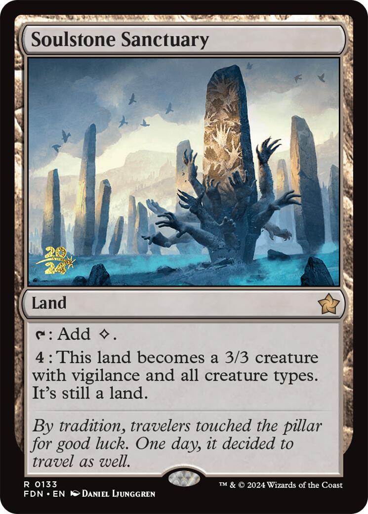 Soulstone Sanctuary [Foundations Prerelease Promos] | The CG Realm