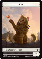 Spirit // Cat (0001) Doubled-Sided Token [Foundations Tokens] | The CG Realm