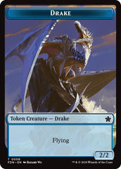 Drake // Goblin Doubled-Sided Token [Foundations Tokens] | The CG Realm