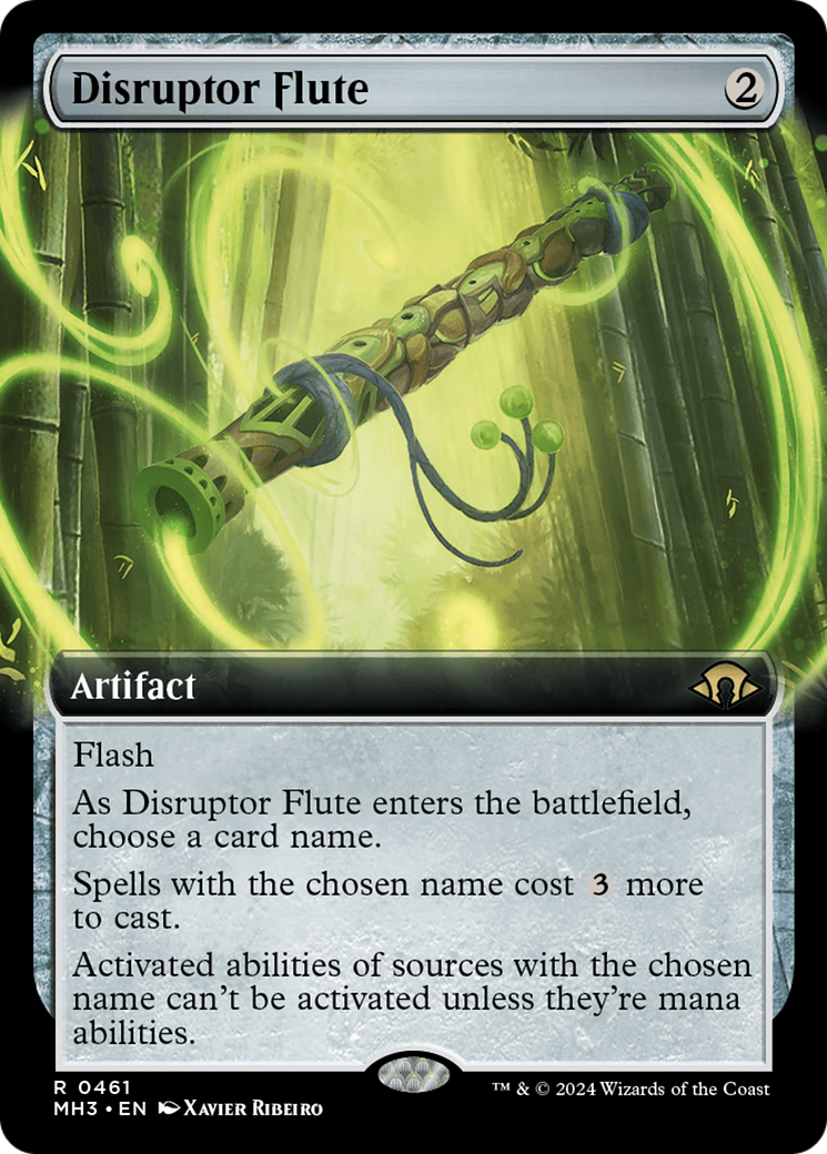 Disruptor Flute (Extended Art) [Modern Horizons 3] | The CG Realm