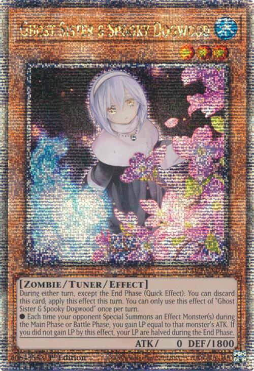 Ghost Sister & Spooky Dogwood (Alternate Art) (Quarter Century Secret Rare) [RA03-EN020] Quarter Century Secret Rare | The CG Realm