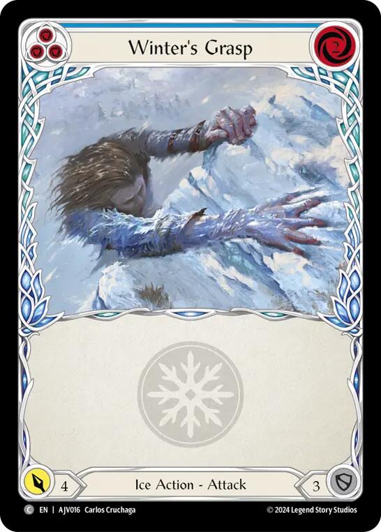 Winter's Grasp (Blue) [AJV016] (Armory Deck: Jarl Vetreidi) | The CG Realm