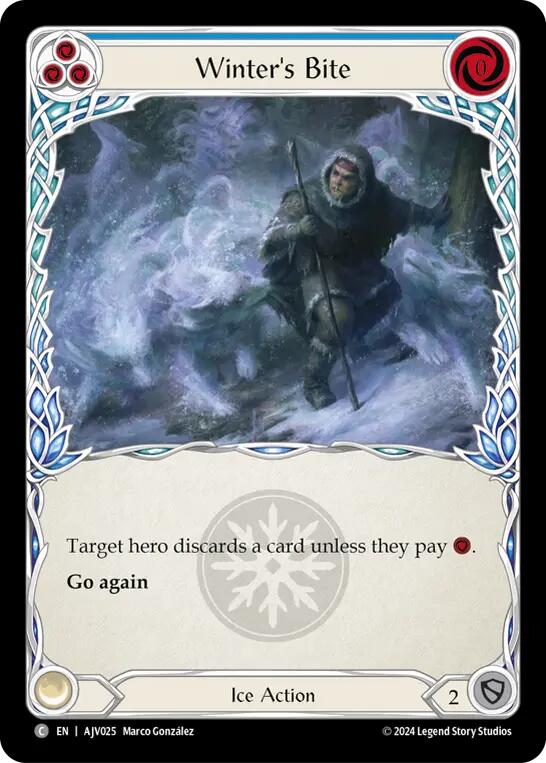 Winter's Bite (Blue) [AJV025] (Armory Deck: Jarl Vetreidi) | The CG Realm