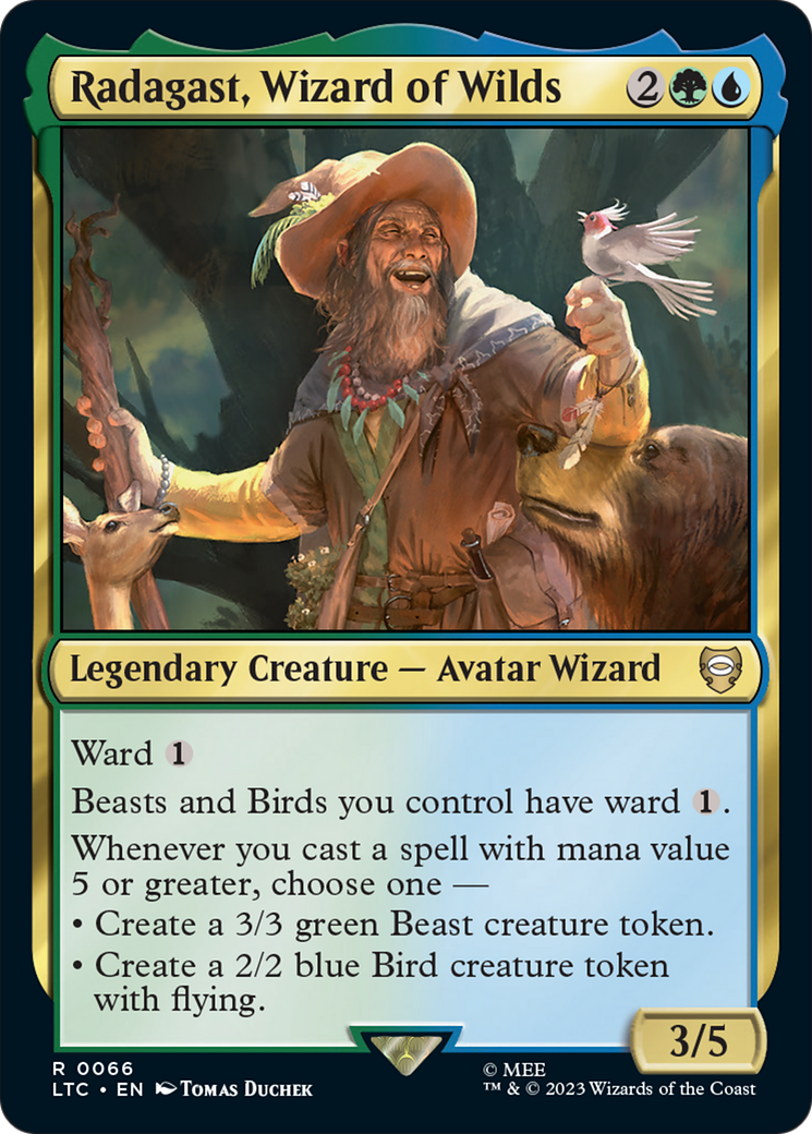 Radagast, Wizard of Wilds [The Lord of the Rings: Tales of Middle-Earth Commander] | The CG Realm