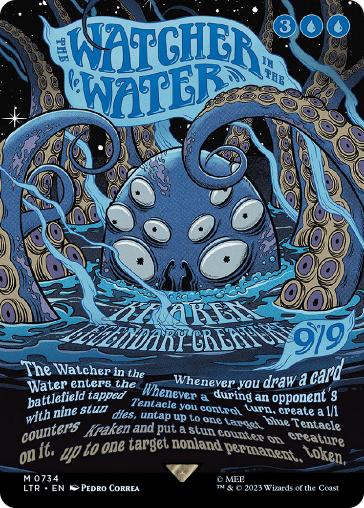 The Watcher in the Water (Borderless Poster) [The Lord of the Rings: Tales of Middle-Earth] | The CG Realm