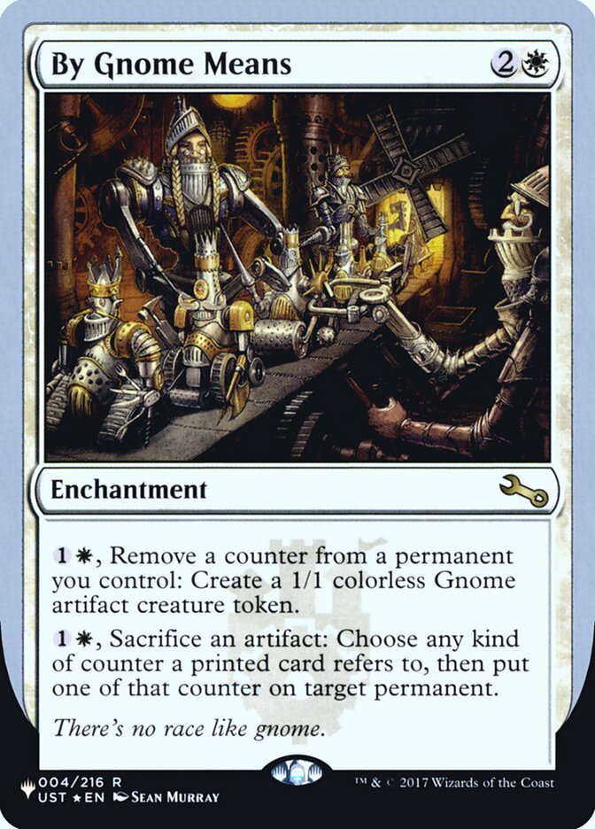 By Gnome Means (Unfinity Foil Edition) [The List] | The CG Realm