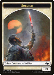 Angel (002) // Soldier (004) Double-Sided Token [Modern Horizons Tokens] | The CG Realm