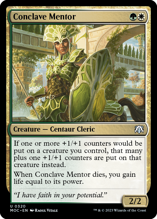 Conclave Mentor [March of the Machine Commander] | The CG Realm