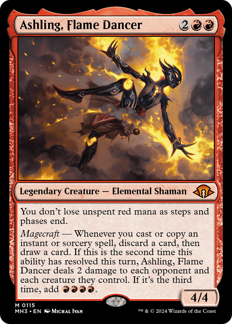 Ashling, Flame Dancer [Modern Horizons 3] | The CG Realm