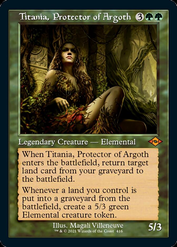 Titania, Protector of Argoth (Retro) [Modern Horizons 2] | The CG Realm