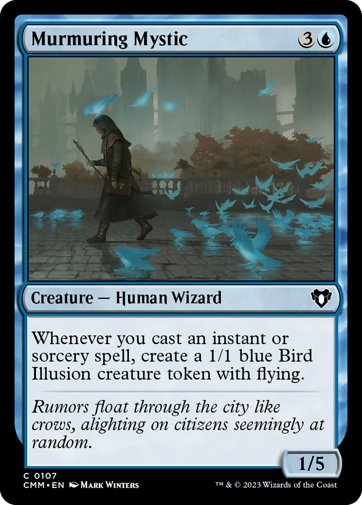 Murmuring Mystic [Commander Masters] | The CG Realm