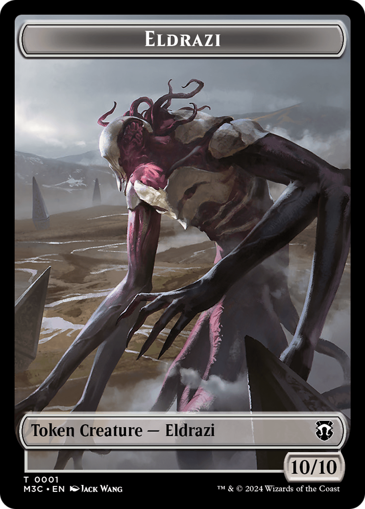 Eldrazi // Spirit Double-Sided Token [Modern Horizons 3 Commander Tokens] | The CG Realm