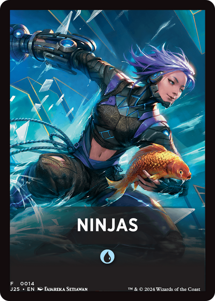 Ninjas Theme Card [Foundations Jumpstart Front Cards] | The CG Realm