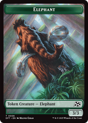 Insect // Elephant Double-Sided Token [Aetherdrift Tokens] | The CG Realm