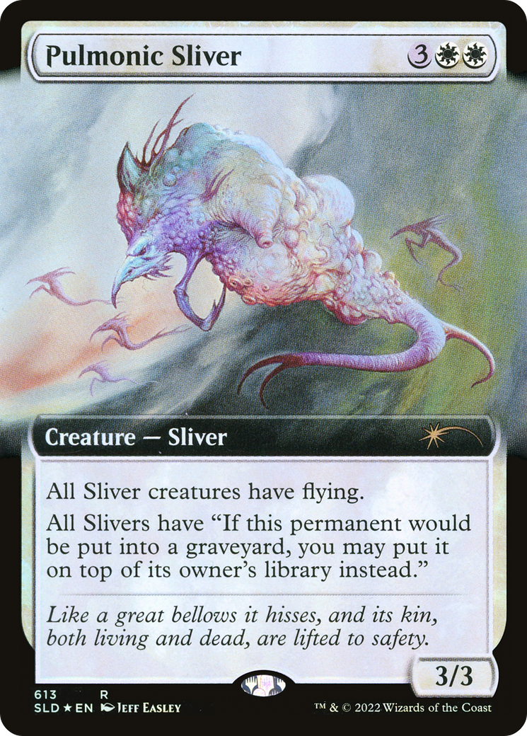 Pulmonic Sliver (Extended Art) [Secret Lair Drop Promos] | The CG Realm