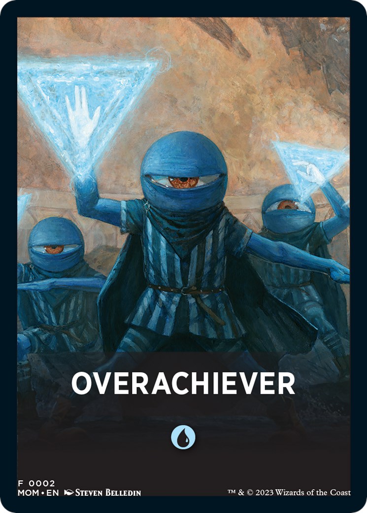 Overachiever Theme Card [March of the Machine Tokens] | The CG Realm