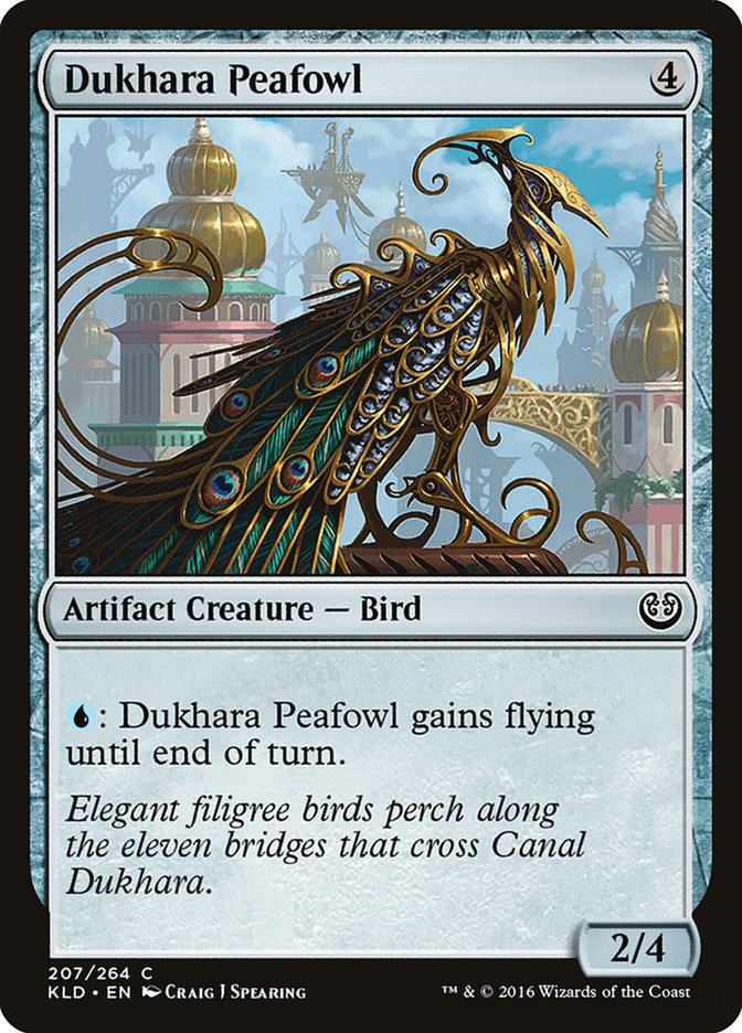 Dukhara Peafowl [Kaladesh] | The CG Realm