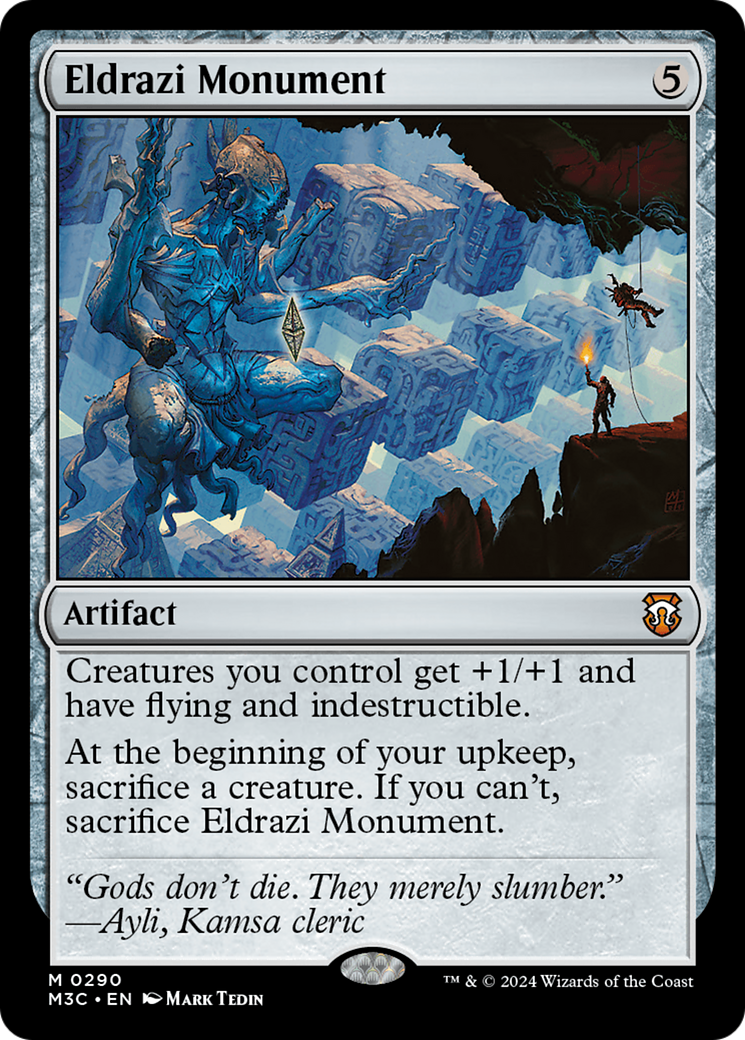 Eldrazi Monument (Ripple Foil) [Modern Horizons 3 Commander] | The CG Realm