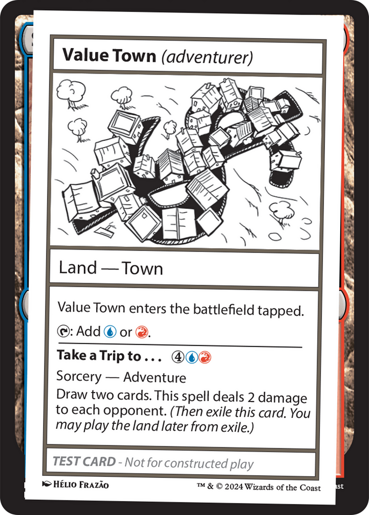 Value Town (adventurer) [Mystery Booster 2 Playtest Cards] | The CG Realm