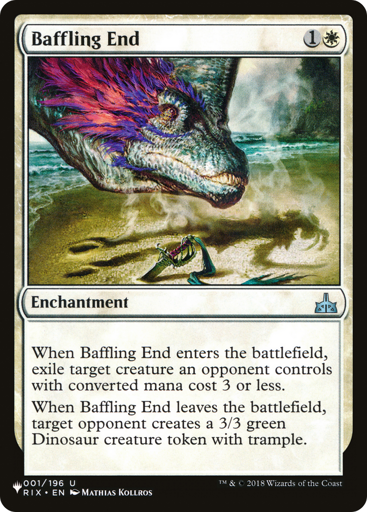 Baffling End [The List Reprints] | The CG Realm