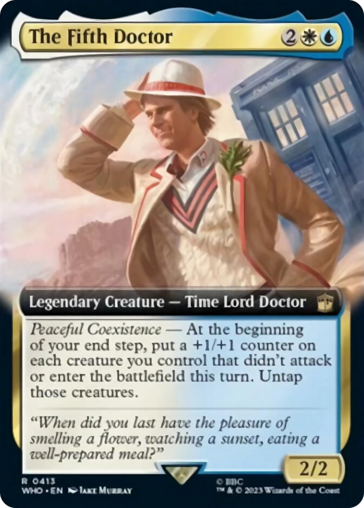 The Fifth Doctor (Extended Art) [Doctor Who] | The CG Realm