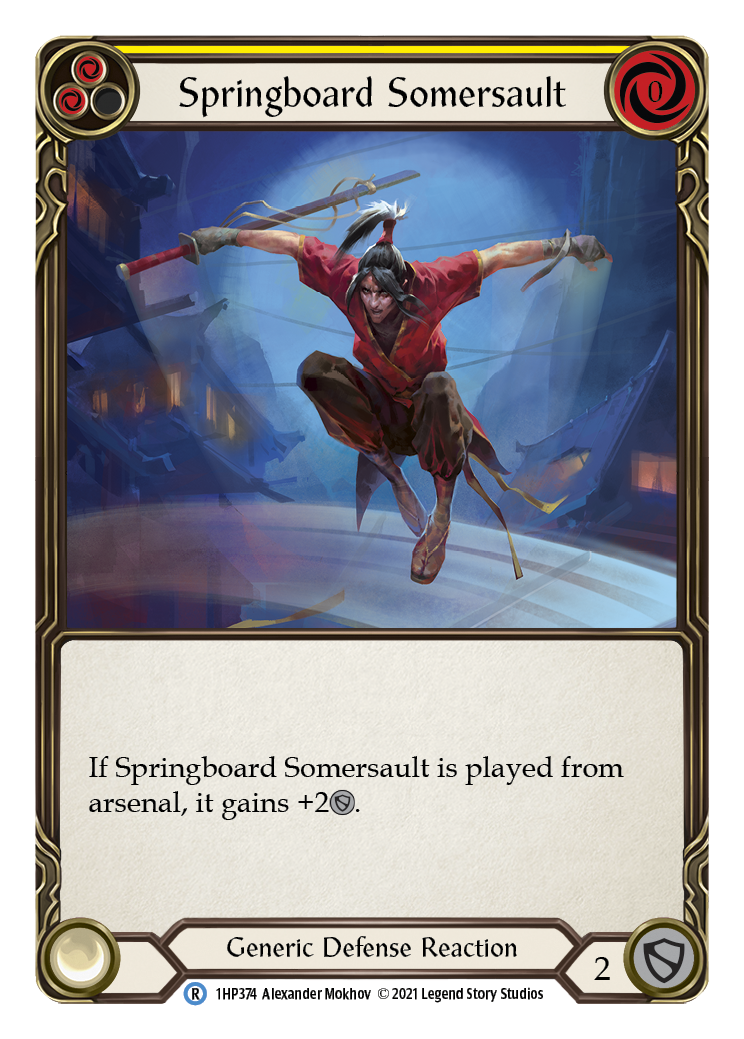 Springboard Somersault [1HP374] (History Pack 1) | The CG Realm